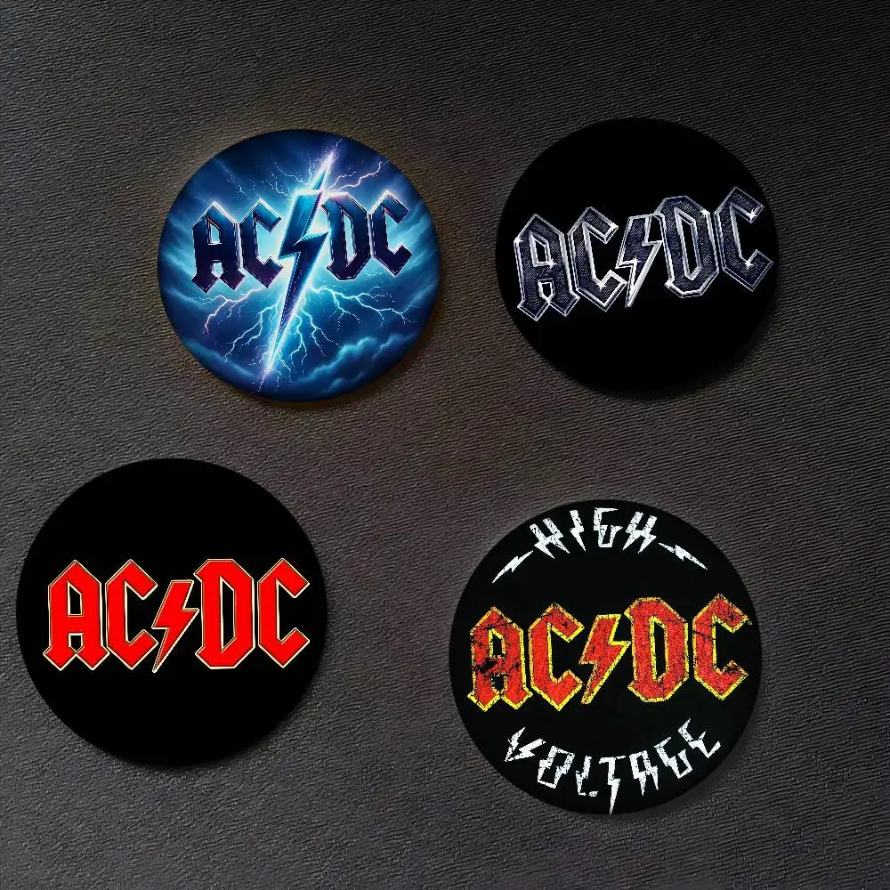 الموسيقى الفن A-acdc صفيح لينة زر دبوس بروش شارة معدنية مخصصة مجوهرات اكسسوارات قبعة حقيبة التلبيب