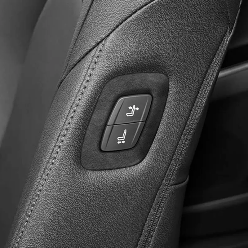 

For Toyota Camry (2018-2024) Seat Adjustment Buttons Frame Trim Stickers Anti Scratch Made of Alcantara Car Interior Accessories