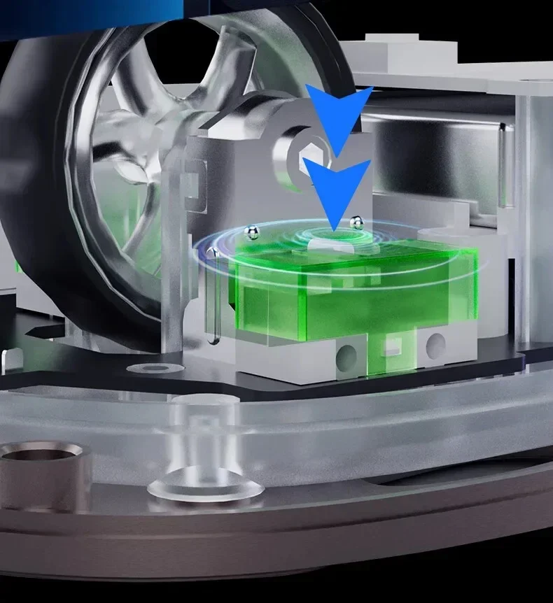 AZZOR AZ57 ماوس لاسلكي خفيف الوزن ملحقات مكتب الألعاب 12000 ديسيبل متوحد الخواص PAW3311 ثلاثة أوضاع 12000 ديسيبل متوحد الخواص ماوس كمبيوتر محمول هدية مخصصة #5