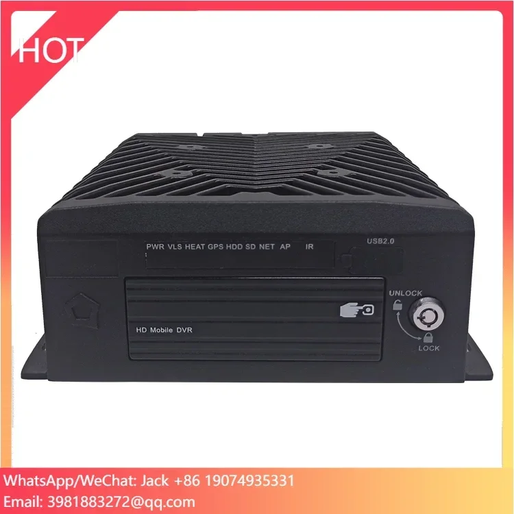 Video sorveglianza DVR mobile ibrido MNVR 8 canali 1080P con scheda SD DVR GPS 3G 4G Wi-Fi 128 GB