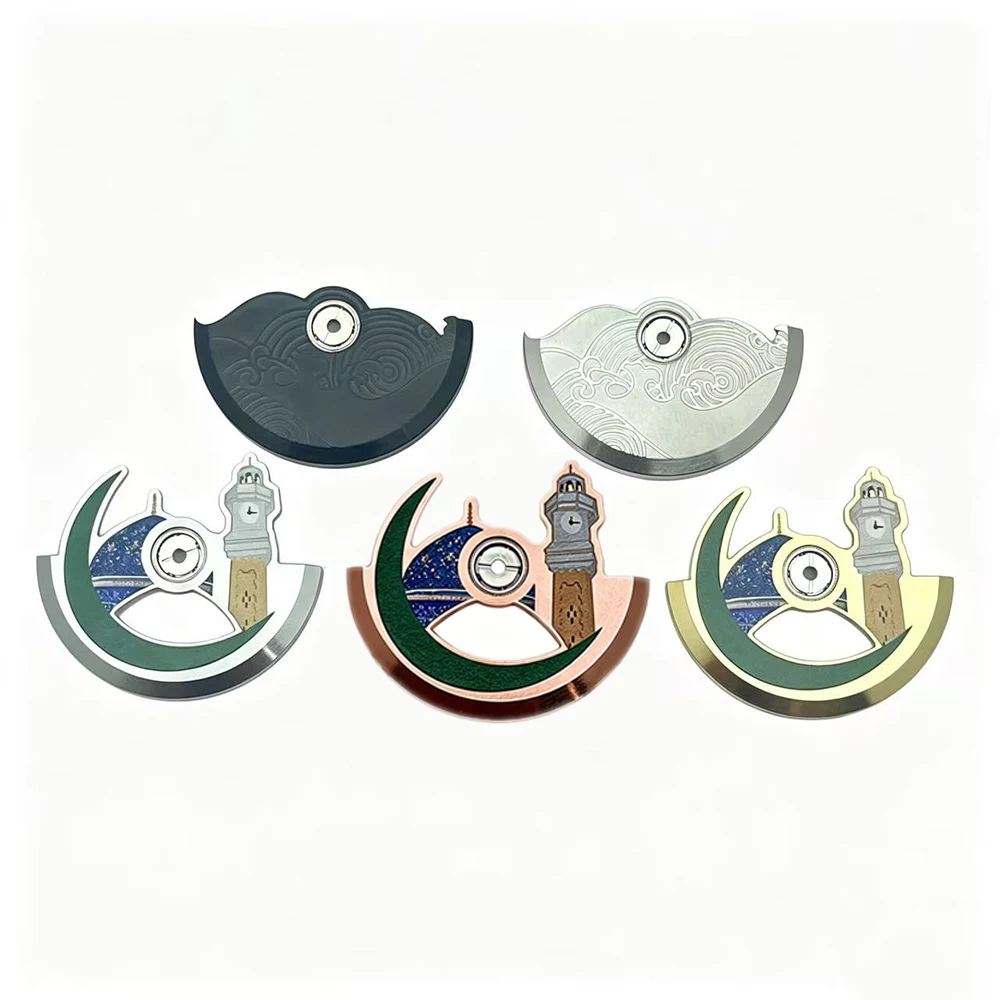 NH35 Oscillating Weight Rotors High Quality Metal Rotors Compatible For NH35 NH36 NH38 4R Movement Replacement Parts