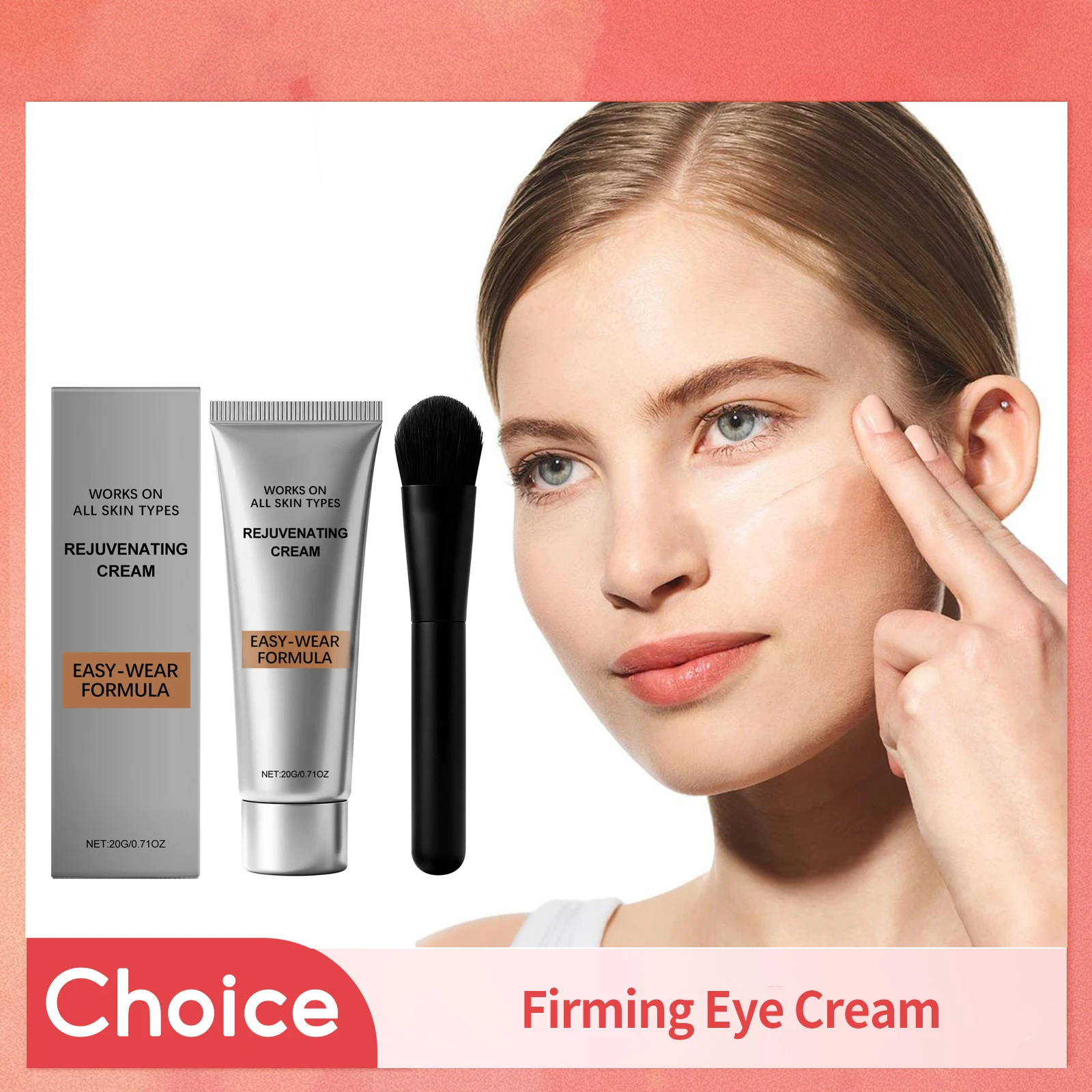 

Eye Tighten Cream Reduce Fine Lines Lighten Dark Circles Eye Bags Removal Firming Skin Moisturizing Anti Puffiness Eye Cream