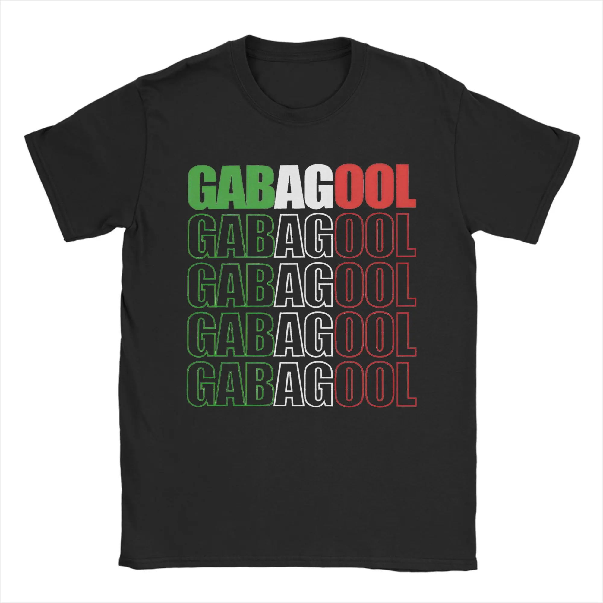 

Men Gabagool T Shirts 100 Cotton Tees Summer Funny Short Sleeve T Shirt O-Neck Trendy Cool Custom Logo Tshirt Big Size