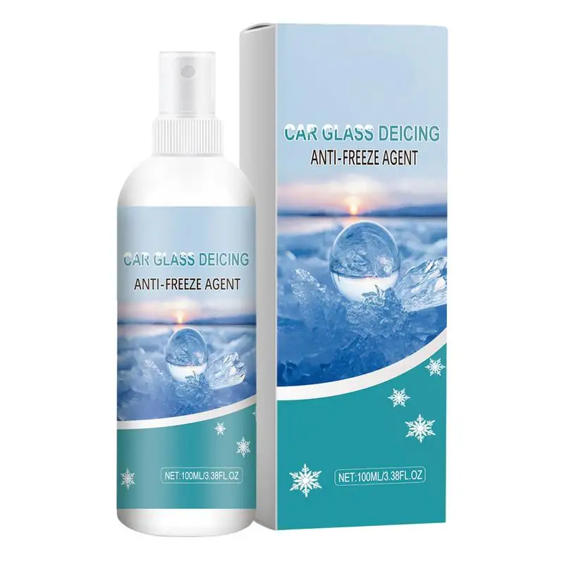 

Anti Fog Agent For Windshield Glass Anti Fog Agent 100ML Multipurpose Deicer Agent Dustproof De Icer Car Accessories