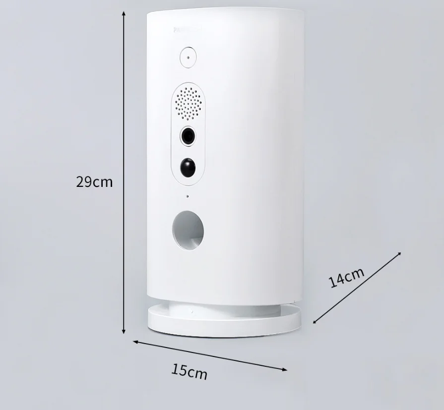 300ml Smart Pet Feeder Dog Treat Dispenser Automatic Pet Food Feeder