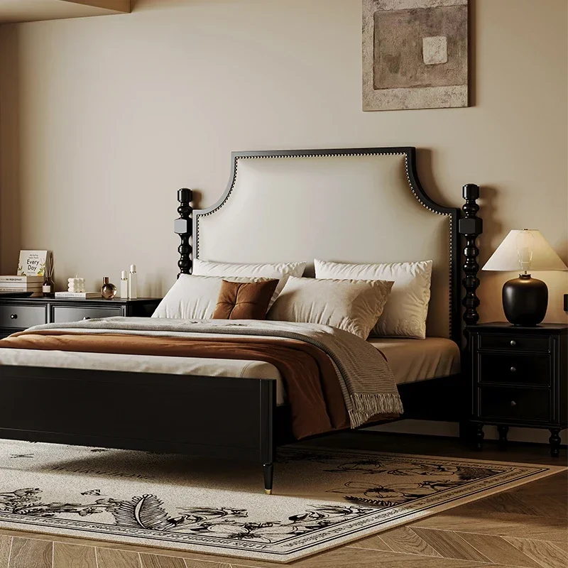 المبيعات الساخنة إطار سرير مساحة التخزين التوأم خشبية لينة الألواح الأمامية الحديثة إطار سرير مزدوج الملك الحجم كاما دي كاسال أثاث المنزل