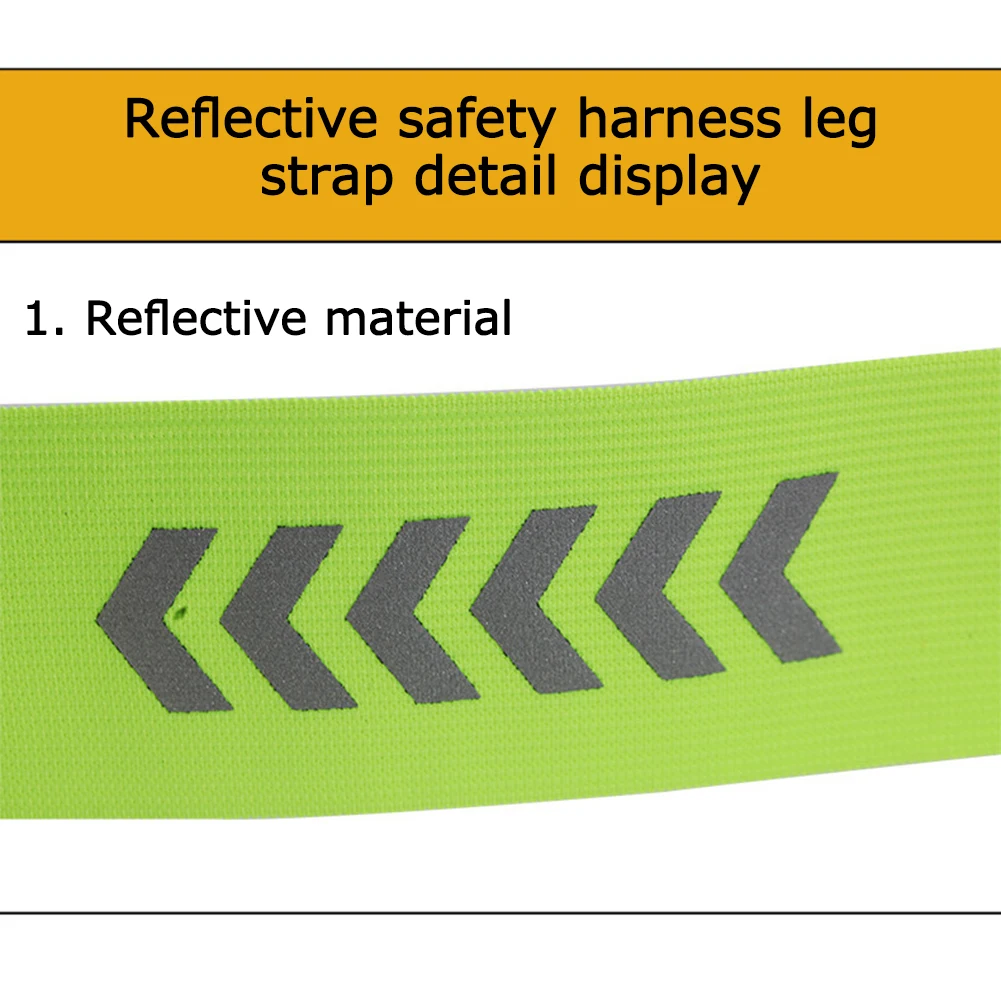 

Светоотражающие кольца для ног для езды на велосипеде на открытом воздухе, многофункциональная эластичная повязка на руку, высокая видимость для ночного бега, езды на велосипеде, прогулок