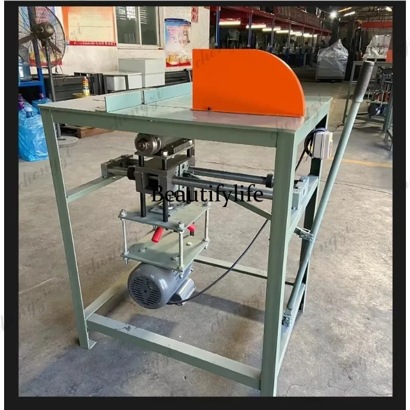 ASMHand Crank Aluminum Profile Saw Table Machine With Blade Height Adjustment 45 90 Degree For Curtain Wall Window Door Grooving