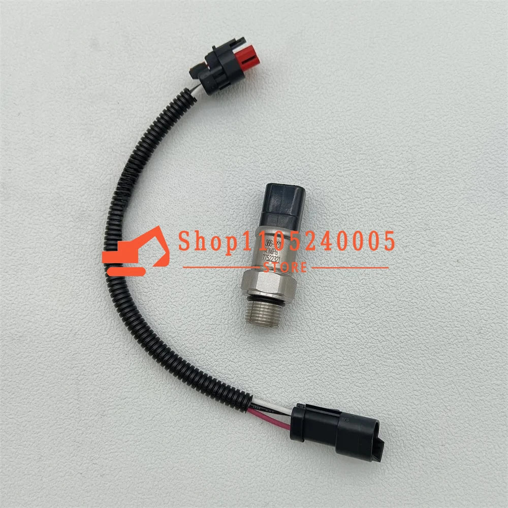 366-9312 Construction Machinery Parts Pressure Sensor 3669312 for Excavator 385C 320D 336D 345C 329D 336D 340D With Cable