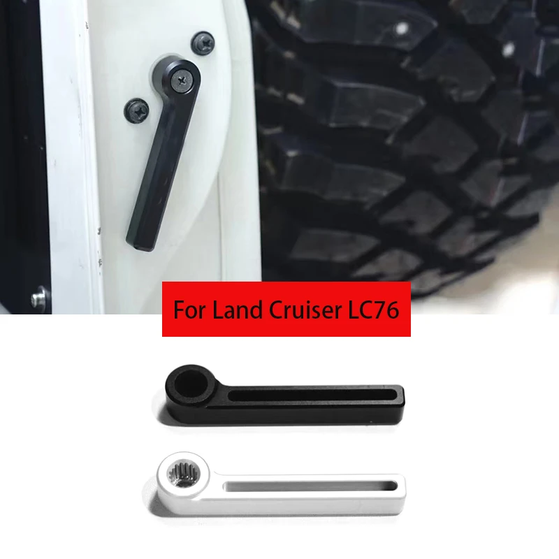 Aluminum Alloy Rear Door Opener Handle For Land Cruiser LC76 Cargo Door Switch Modified FJ76 FJ71 Tailgate Handle