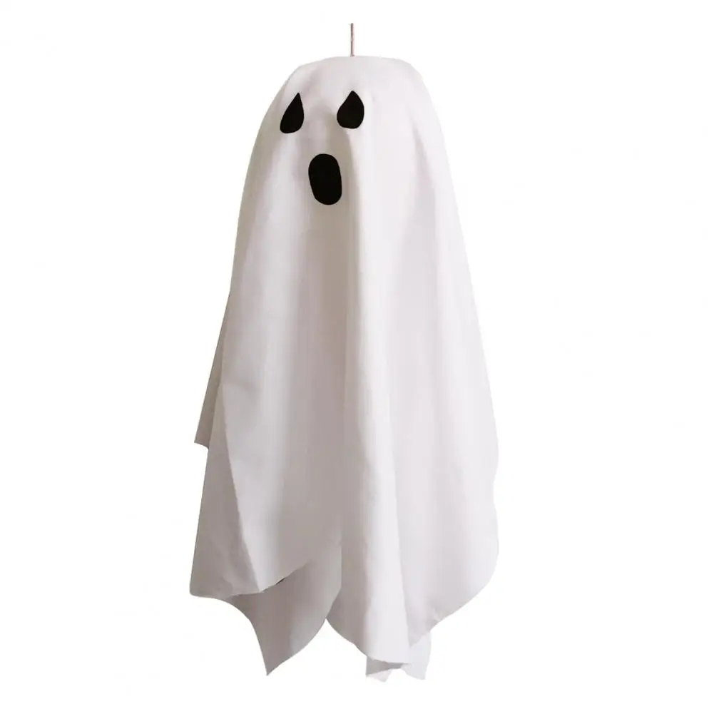 Halloween Pathway Ghost Ornament Spooky Halloween Hanging Ghost Decoration for Haunted House Prop for Halloween for Outdoors