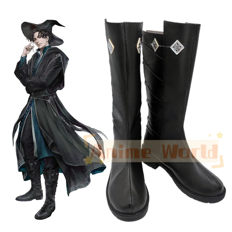 Amon Shoes Cosplay Boots Halloween Carnival Boots Custom Made