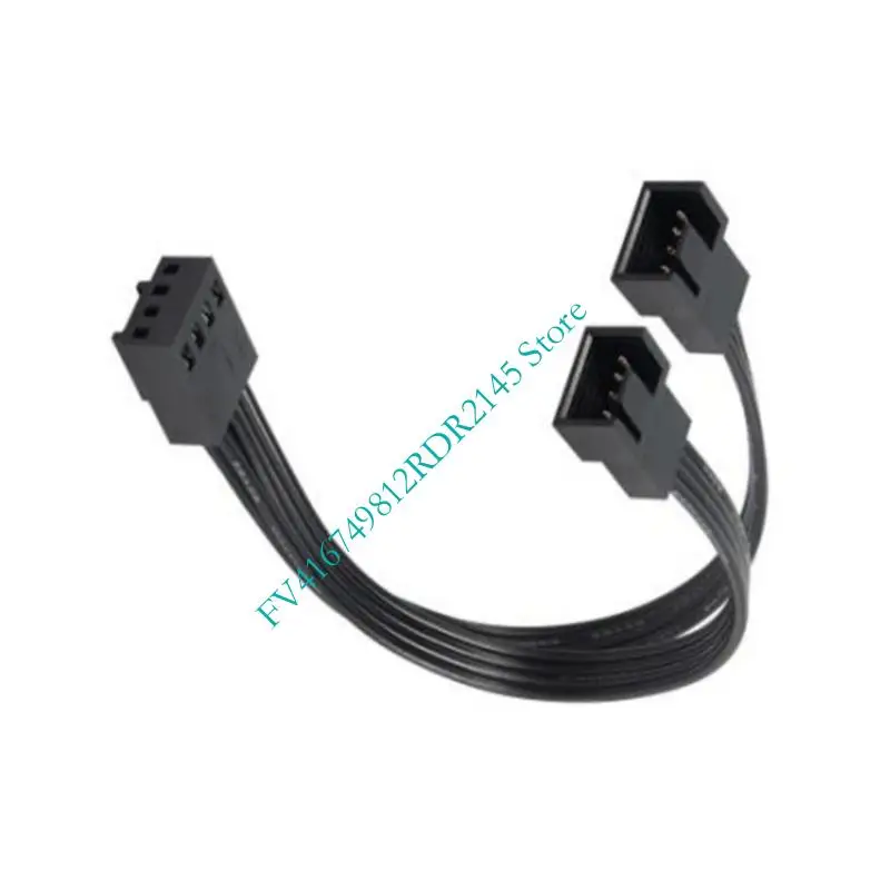 B2EF 12V/4PIN PWM Fantetteri Adattatore Splitter Cavo da 1 2 Cooloni CPU CPU SPLITER PC VENDITÀ PC ESTENZIONE DELLA VENTIFICA