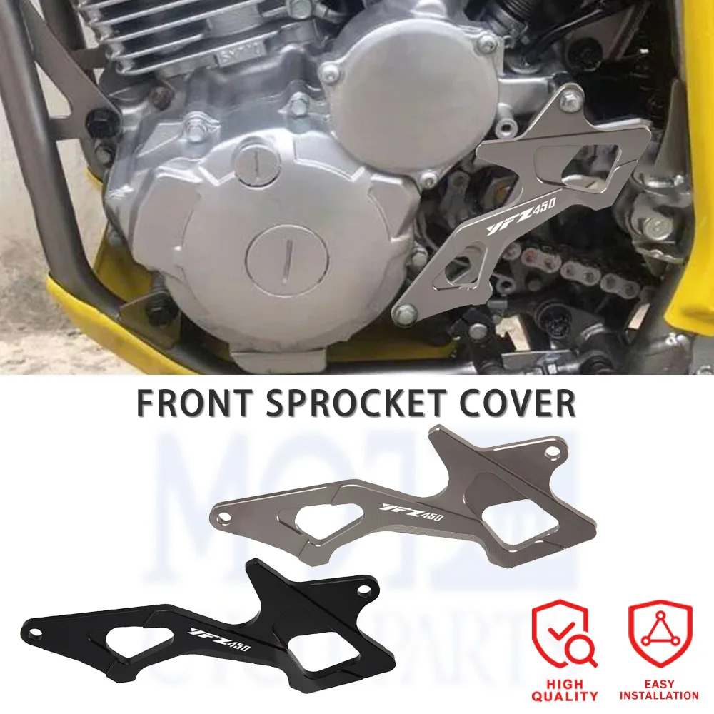 Front Sprocket Cover Chain Protector Guard For Yamaha RAPTOR 125 250 350 SPECIAL EDITION SE 700 700R SE YFZ450R YFZ450X YZF 450X