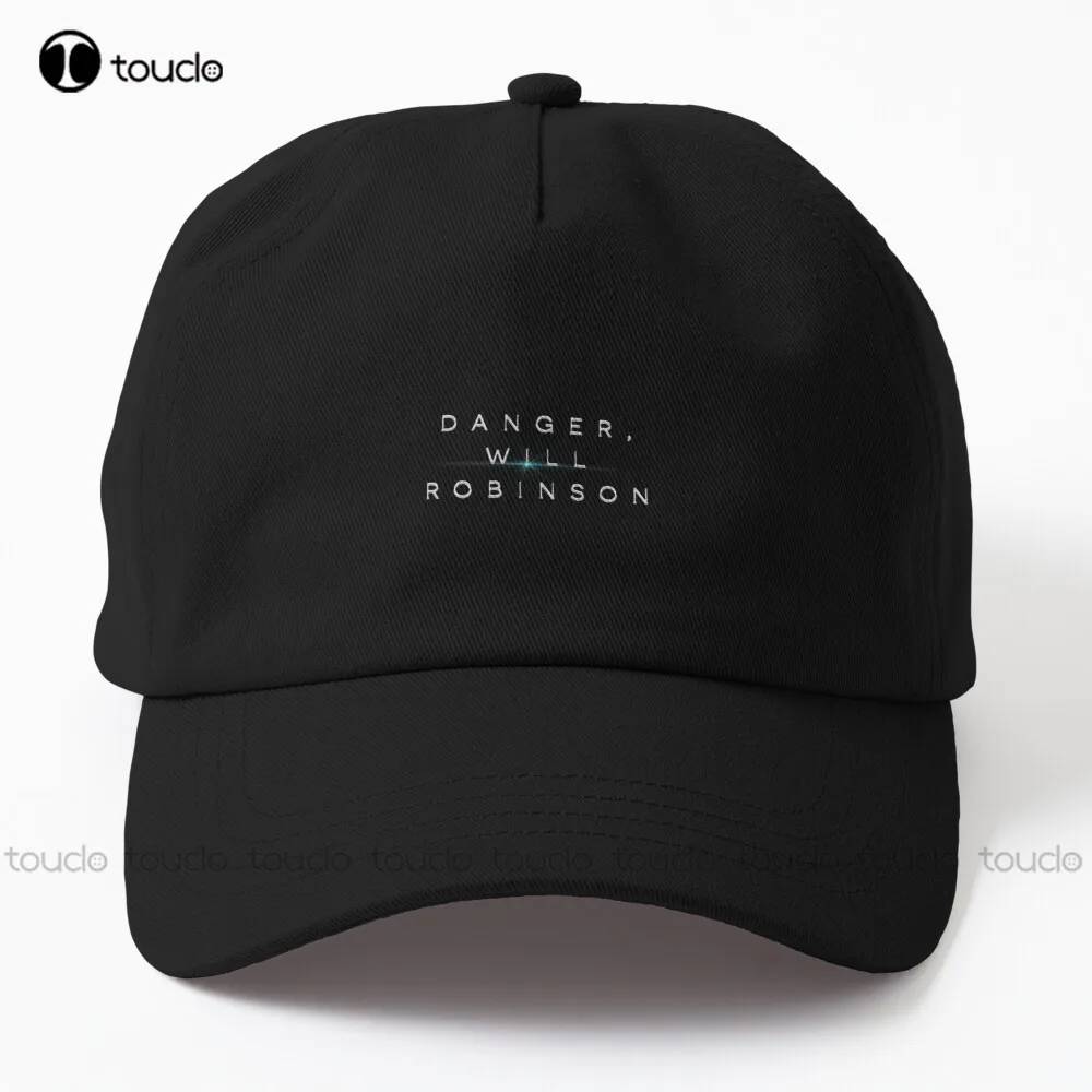 Danger Will Robinson Will Smith Design Dad Hat Caps For Women Outdoor Simple Vintag Visor Casual Caps Custom Gift Denim Caps