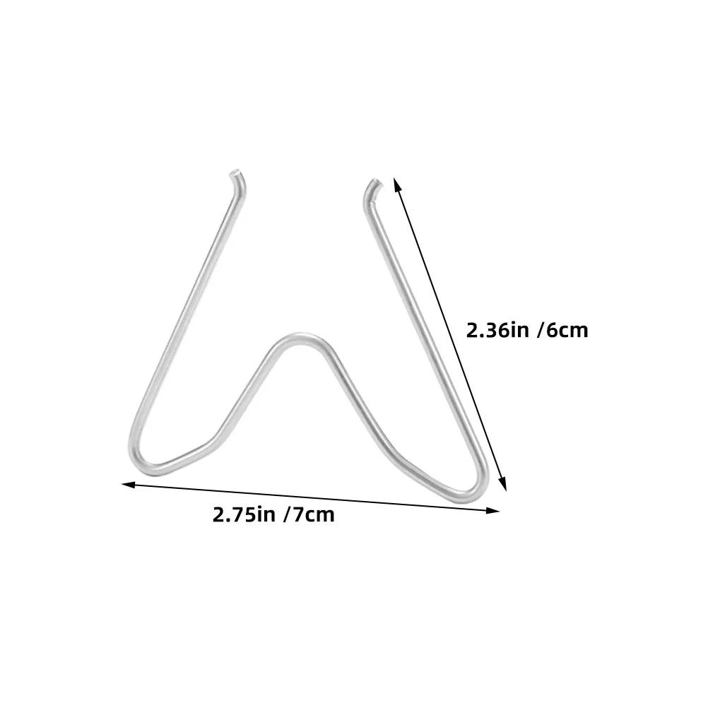 3pcs Stainless Steel Gas Tank Bracket Set for Outdoor Camping – Tool-Free Quick Setup, Portable & Compact