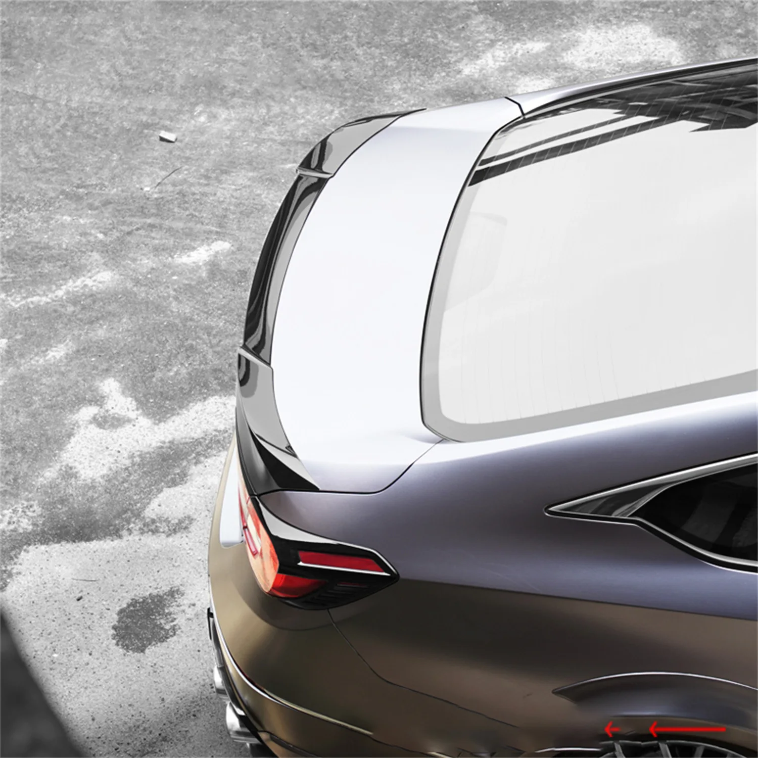 

Подходит для Accord 10-го поколения, модифицированный хвост 18-20, 10-го поколения, хвостовое крыло Accord Pressure, фиксированное