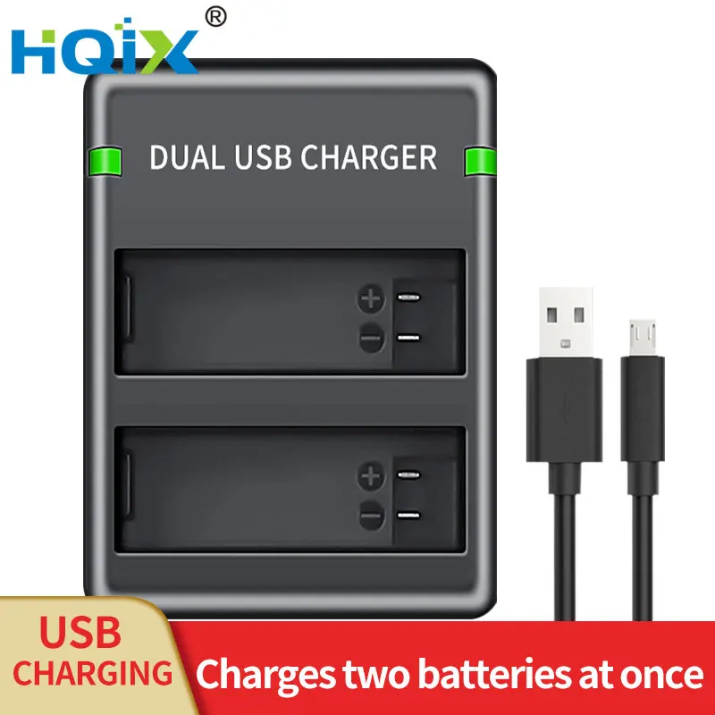 HQIX for Gopro Hero 4+ Gopro Hero 4 Camera AHDBT-401 Battery Dual Charger
