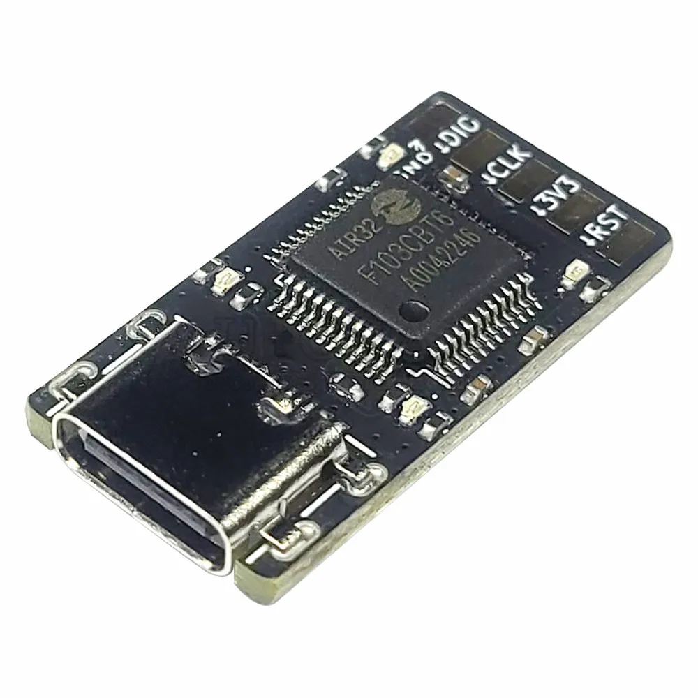 MINI Download Debugger for DAPLINK 216MHz 96KB RAM TYPE C Development Board Module SWD CDC HID WebUSD WinUSB for Win10 11