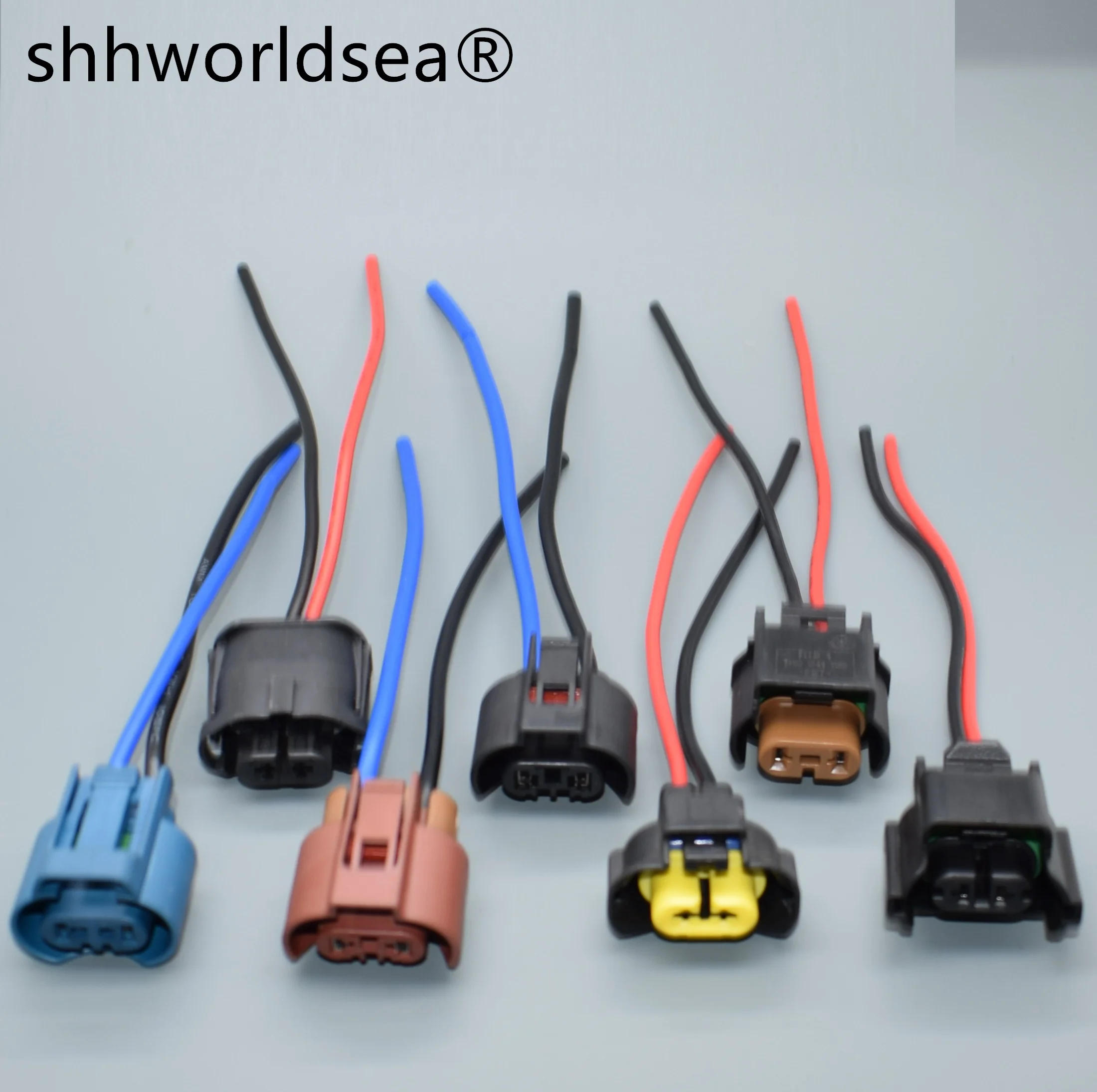 

shhworldsea 1 Pcs H8/H4/H7/H11/9005/9006 Auto Car Halogen Bulb Socket Power Adapter Plug Connector Wiring Harness