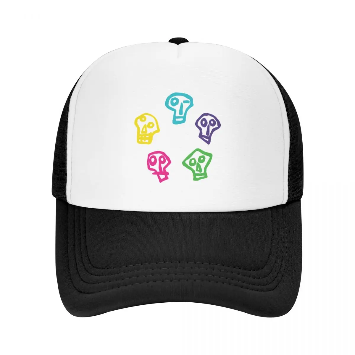 Mighty Boosh Skulls Colour Baseball Cap black sailor cap for men Hip Hop Visor Baseball For Men Women's