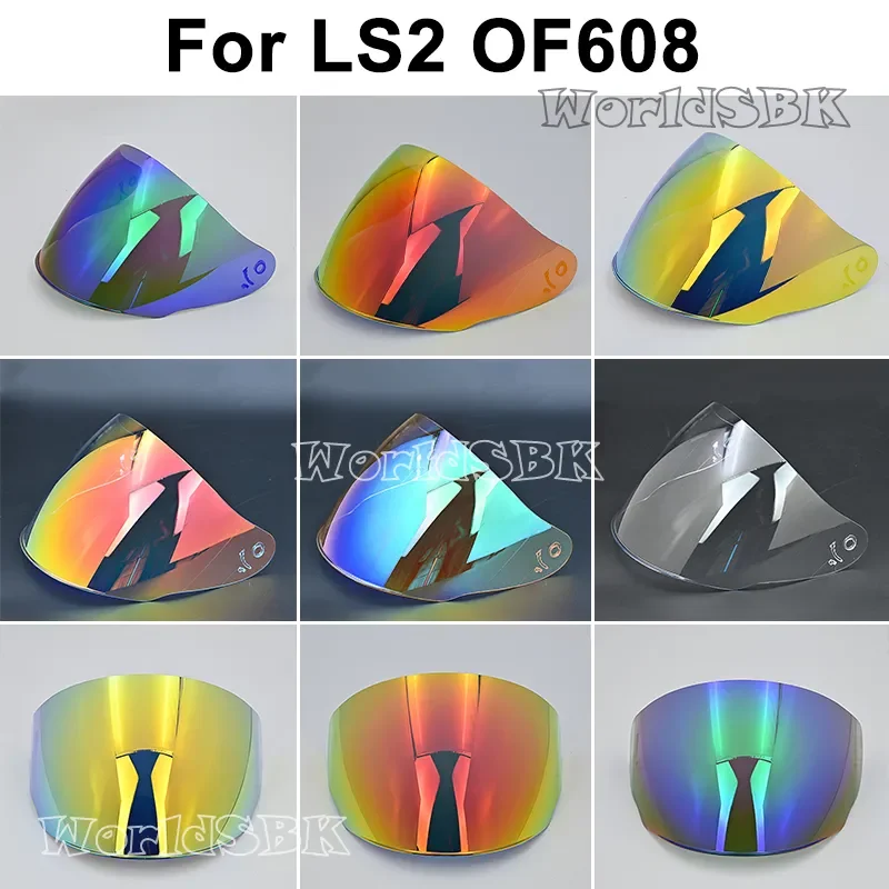 Motorcycle Helmet's Visors for LS2 OF608 Helmets Face Sheild Casque Moto Homologué