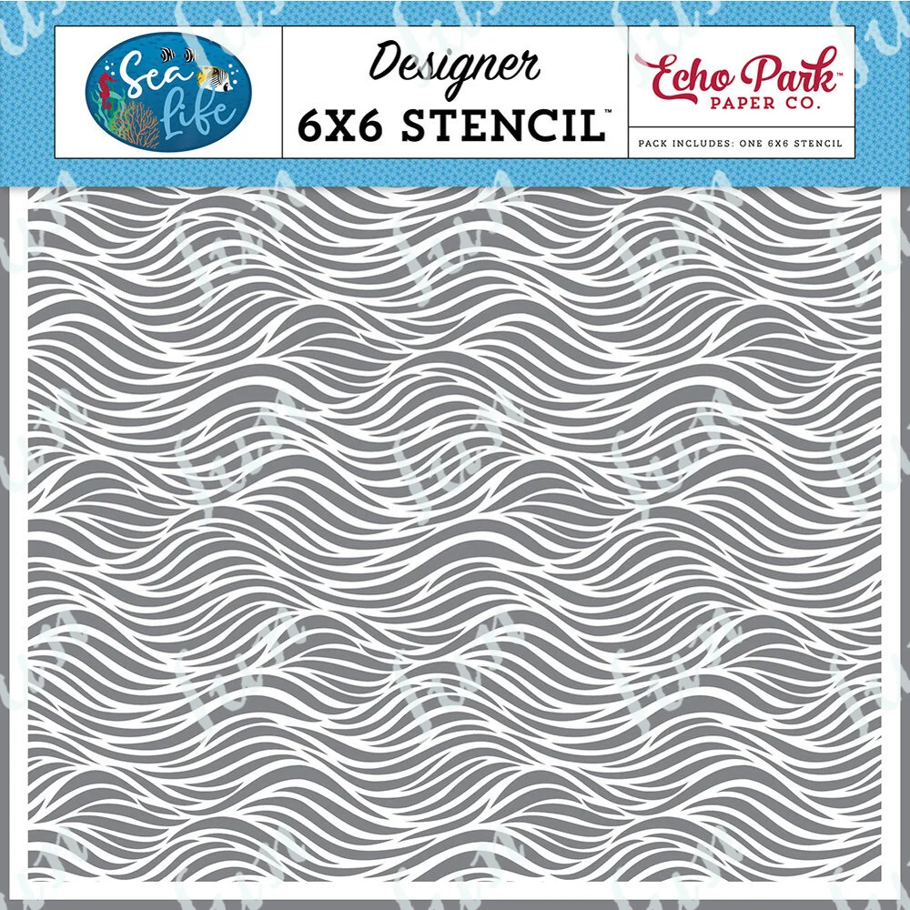 Ocean Waves Holiday Decorations Layering Drawing Stencils for Scrapbook Arrival Newest Embossing Molds Diy Paper Card Album Work