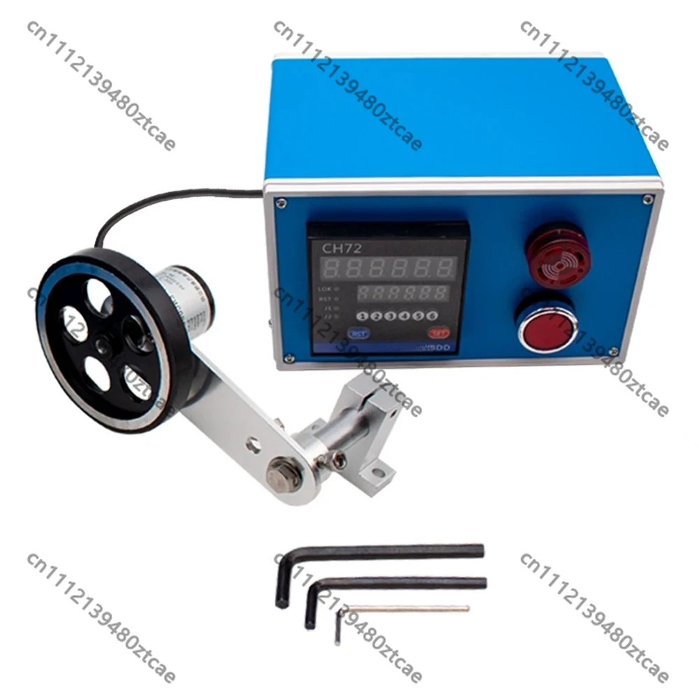 Electronic Digital Display Length Counter Roller Type Length Measuring Tool With Encoder And Alarm Function