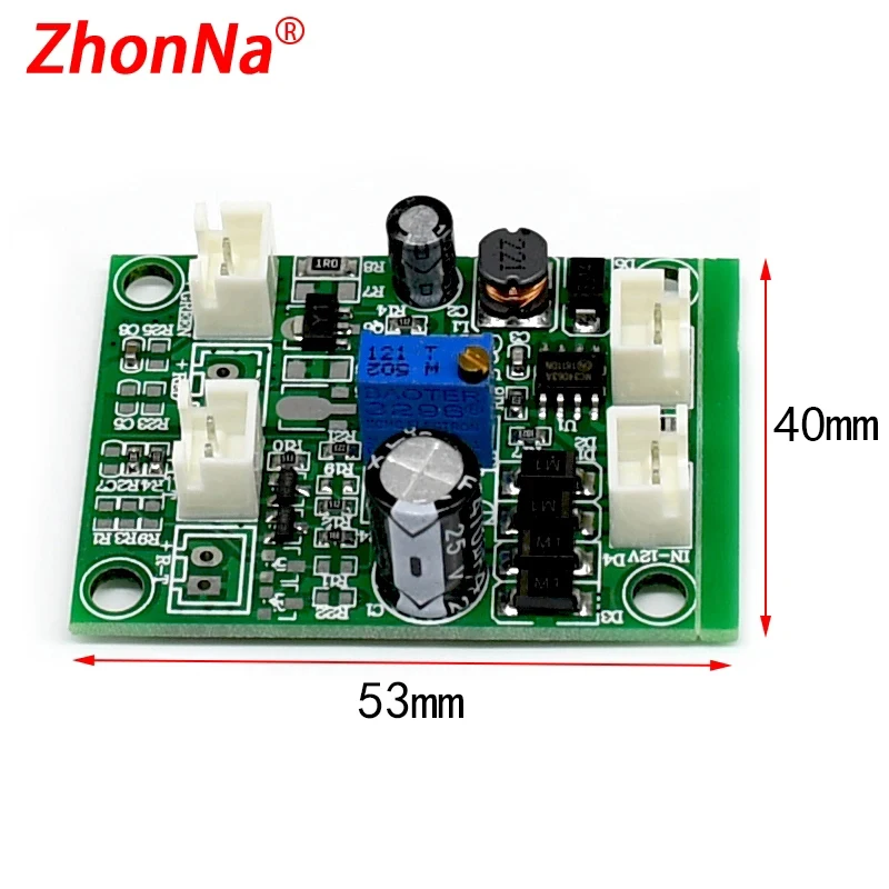 DC12V laser PCB circuit board with TTL function ACC constant current and constant voltage drive circuit