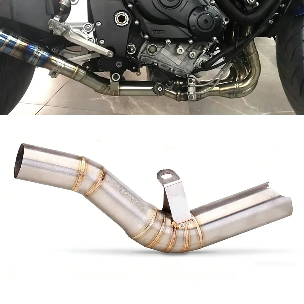 Exhaust Systems Slip-On Exhaust System Mid Link Pipe For Suzuki GSXR 600 750 GSX-R 08-10 K8-K10 Exhausts Pipes