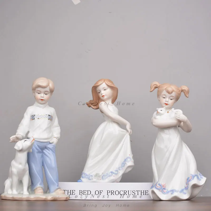 Create ornaments, decorations, living room partitions, ceramic dolls, gifts, cute boys and girls