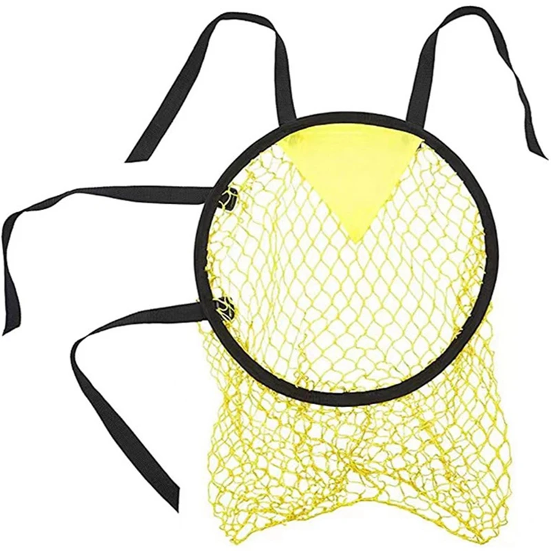 Football Training Shooting Bins Target Aiming Net Soccer Beginner Youth Kick Practice Equipment Goal Storage Bag Topshot