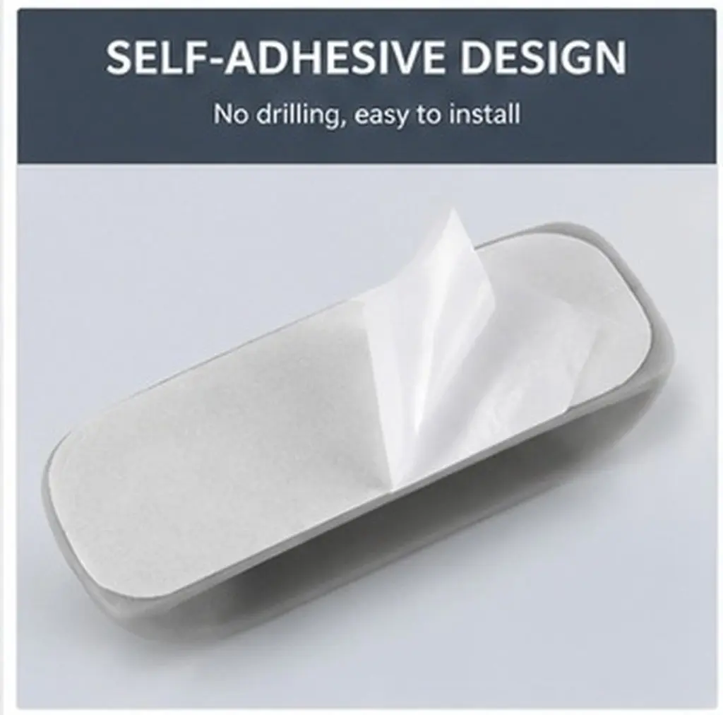2Pairs Self-Adhesive Pull Handles Stick on Cabinet Handles for Sliding Doors Refrigerator Cabinets Cupboards Balcony Doors No