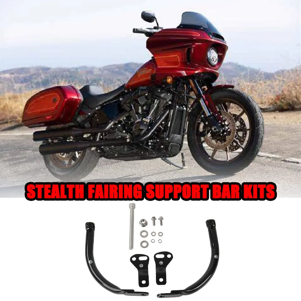 

Комплект крепления кронштейна для обтекателя, новые аксессуары для мотоциклов, капот, кронштейн для стержня для Harley Low Rider ST FXLRST FXRST2022-2025