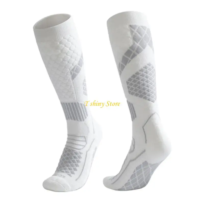 N58F Winter Sports Socks Unisex Thermal Insulation Compressed for Snow Adventures