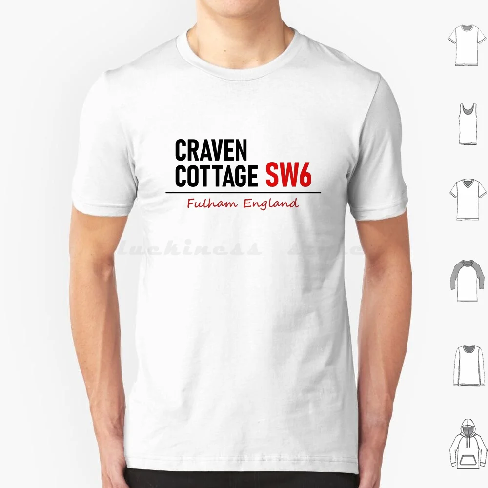 Craven Cottage-Fulham T Shirt Big Size 100% Cotton Craven Cottage Craven Cottage Craven Cottage Craven Cottage Craven Cottage