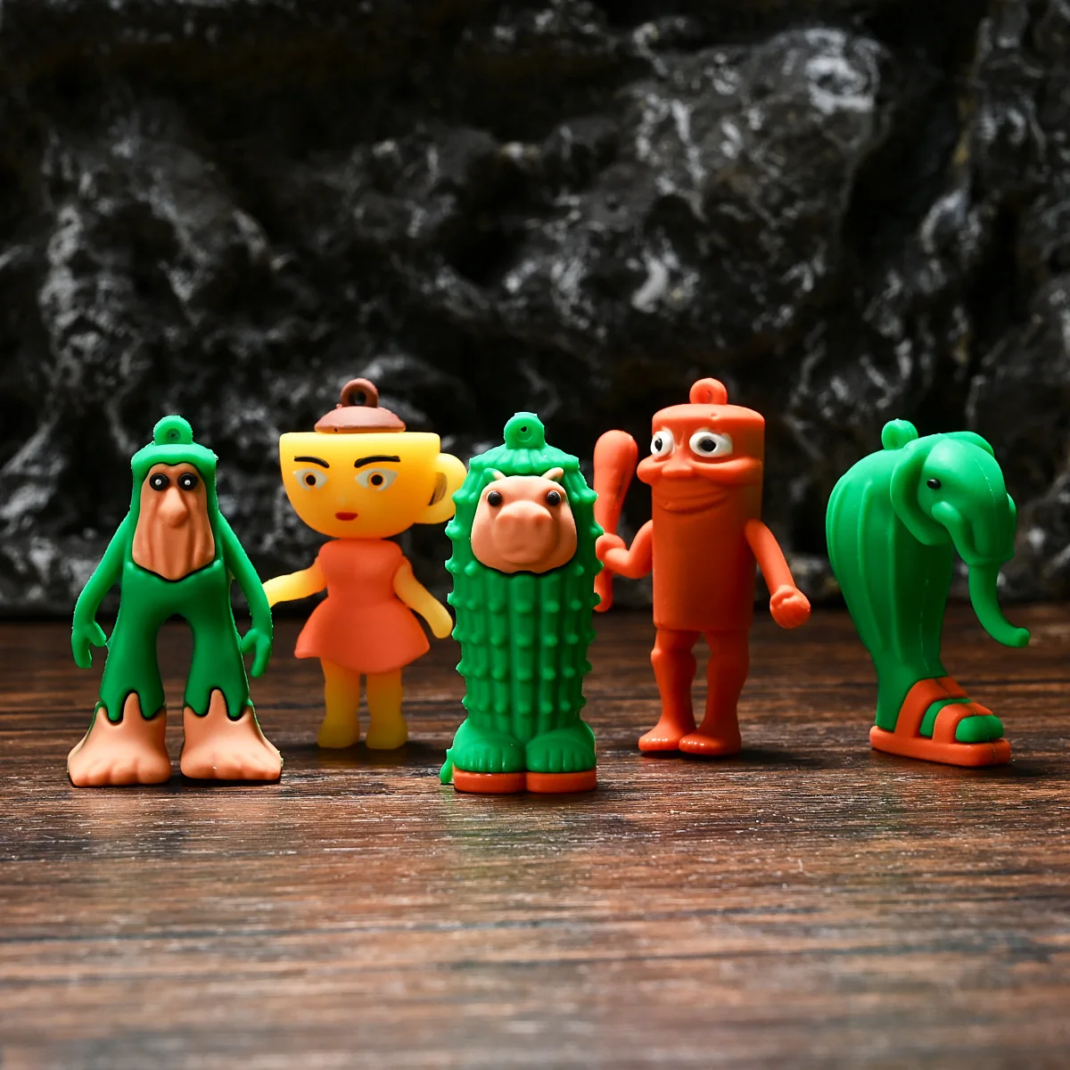 Italian Tung Tung Sahur Blind Box Figure Toy Tralalero Tralala Bombardino Shimpanzini Pop culture toys keychain pendant Gift