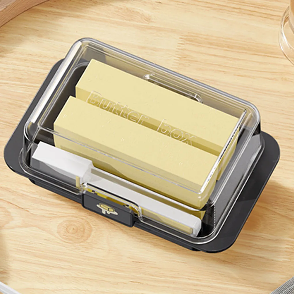 

1 шт. герметичная тарелка для масла с крышкой, прямоугольная коробка для сыра, поднос для масла, бытовой контейнер для еды в холодильнике для сохранения свежести