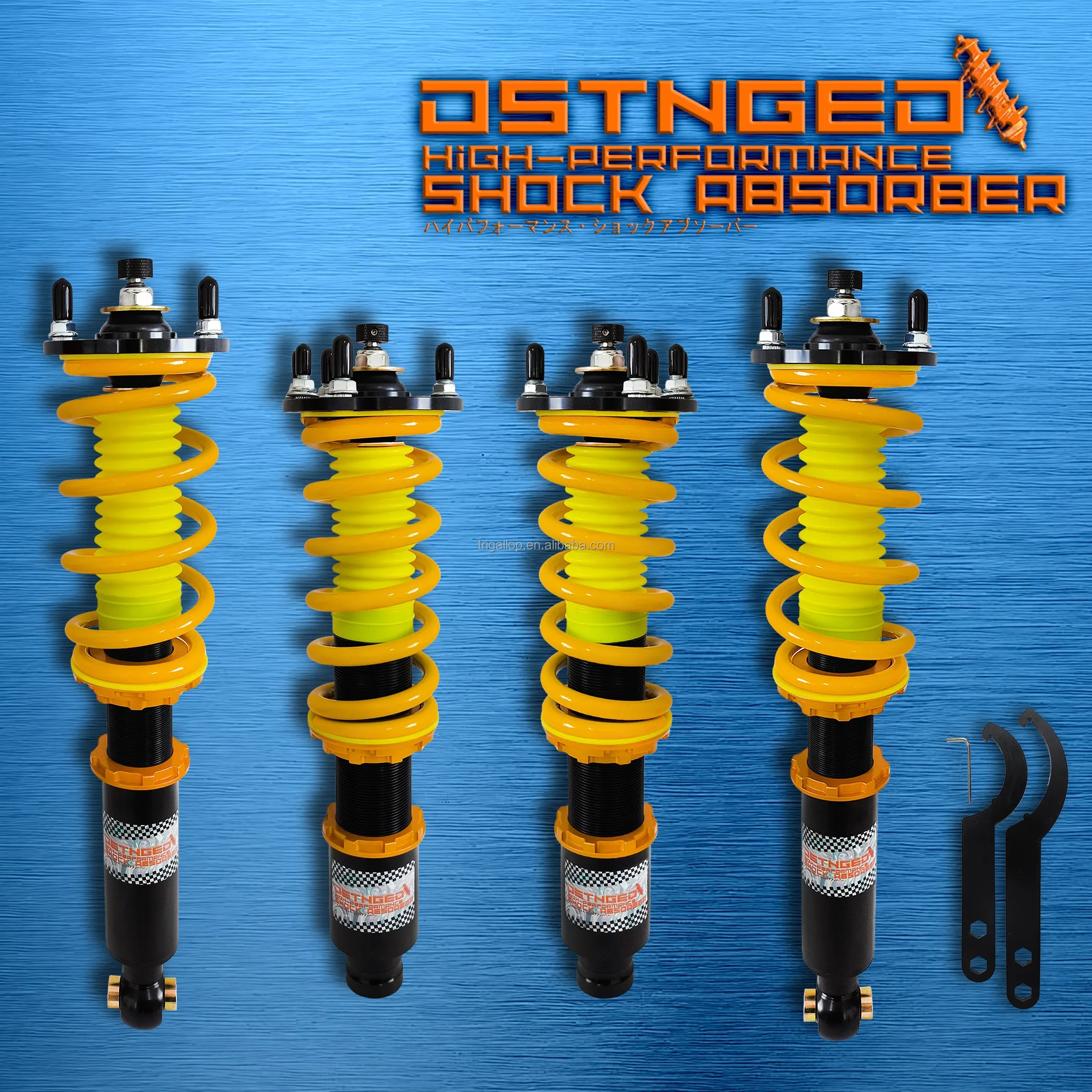 Dream Car New Adjustable Damping Coilovers For IS250/Crown Mark X | Street Sport Suspension | Pillow Ball Top Mount | Retrofit/U