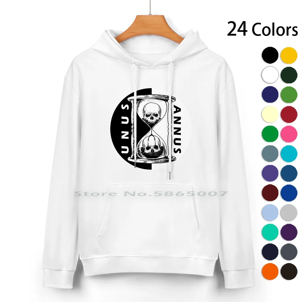 Unus Annus Pure Cotton Hoodie Sweater 24 Colors Markiplier Crankgameplays Ethan Nestor Memento Mori Mark Fischbach Gamer Black