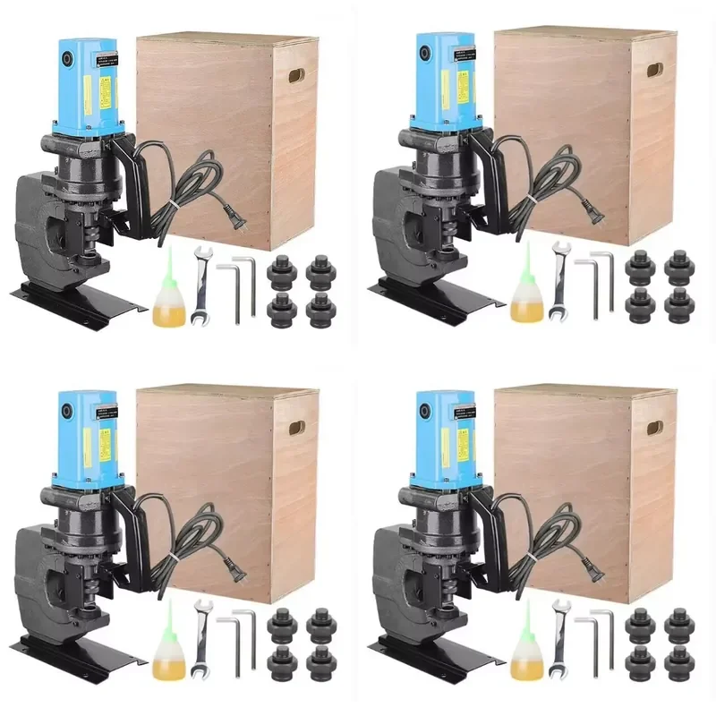 Electric Hydraulic Punching Machine 3-12mm Iron Plate Heavy-duty Angle Iron Channel Hole Opener