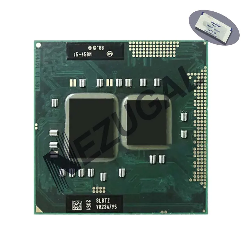 I5-450M I5 450M SLBTZ 2.4 Ghz Dual Core 3M 35W PGA988 CPU processor