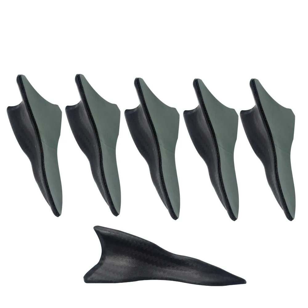 Car modification ABS plastic roof decoration, shark fin style antenna decoration 10 pieces 1 group