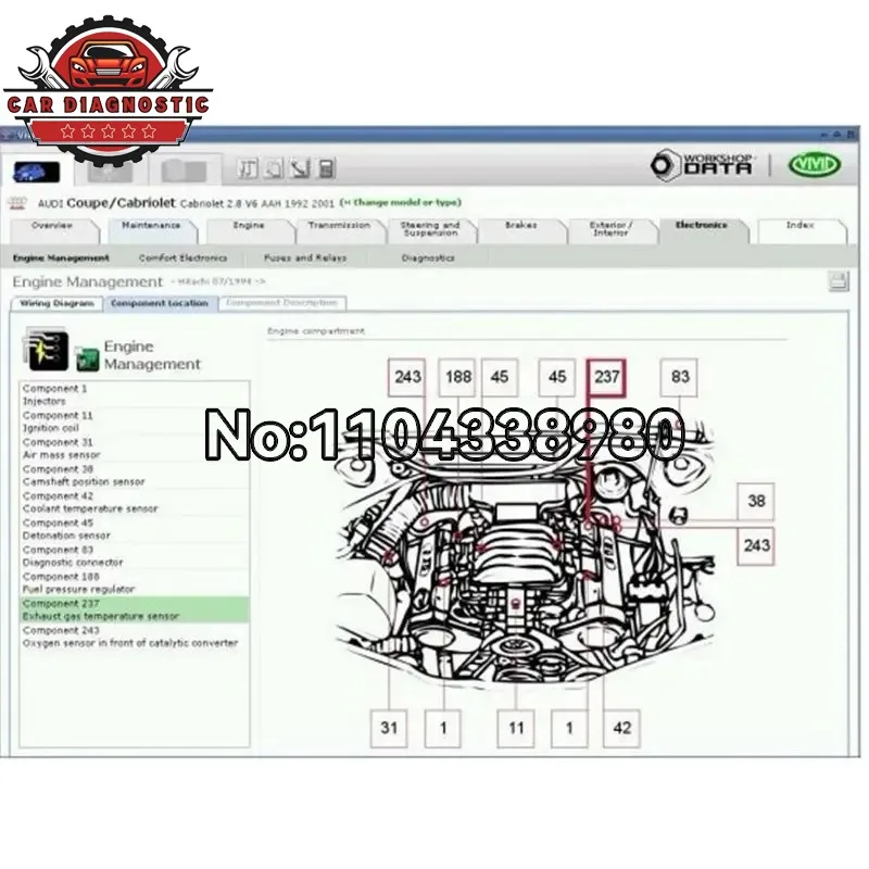 2026 hot sell  Auto data 3.45+vivid workshop 10.2 Auto Repair Software  install video guide+ remote install help 2in1 software