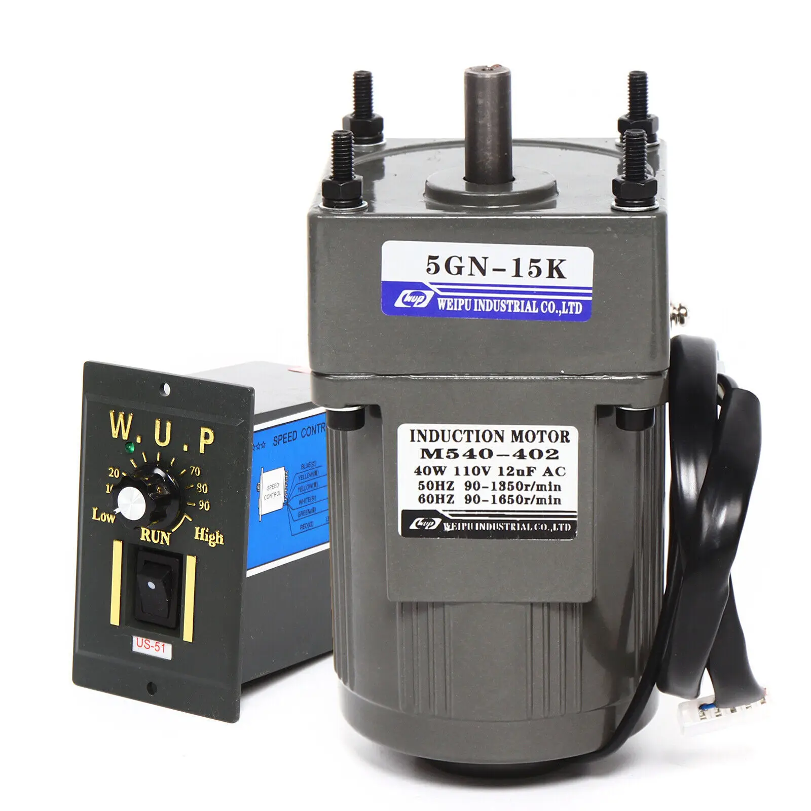 

Efficient Heat Dissipation Gear Reducer Motor IP54 Protection-Large Cooling Holes&Built-In Fan, Wide Compatibility For Packaging