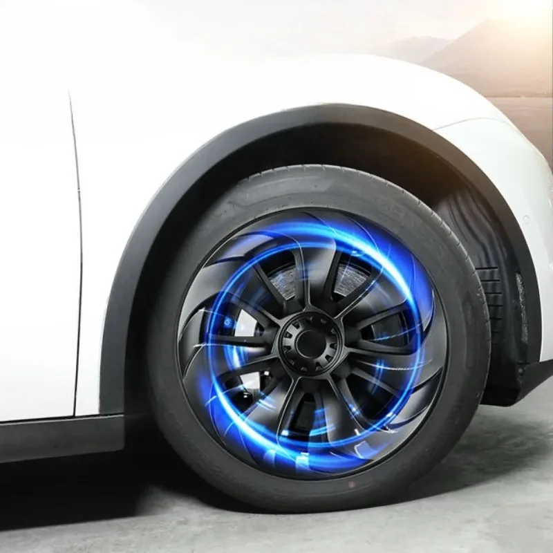 Suitable for large blade symmetrical hub cover 19-inch wheel ring protective cover modified accessories