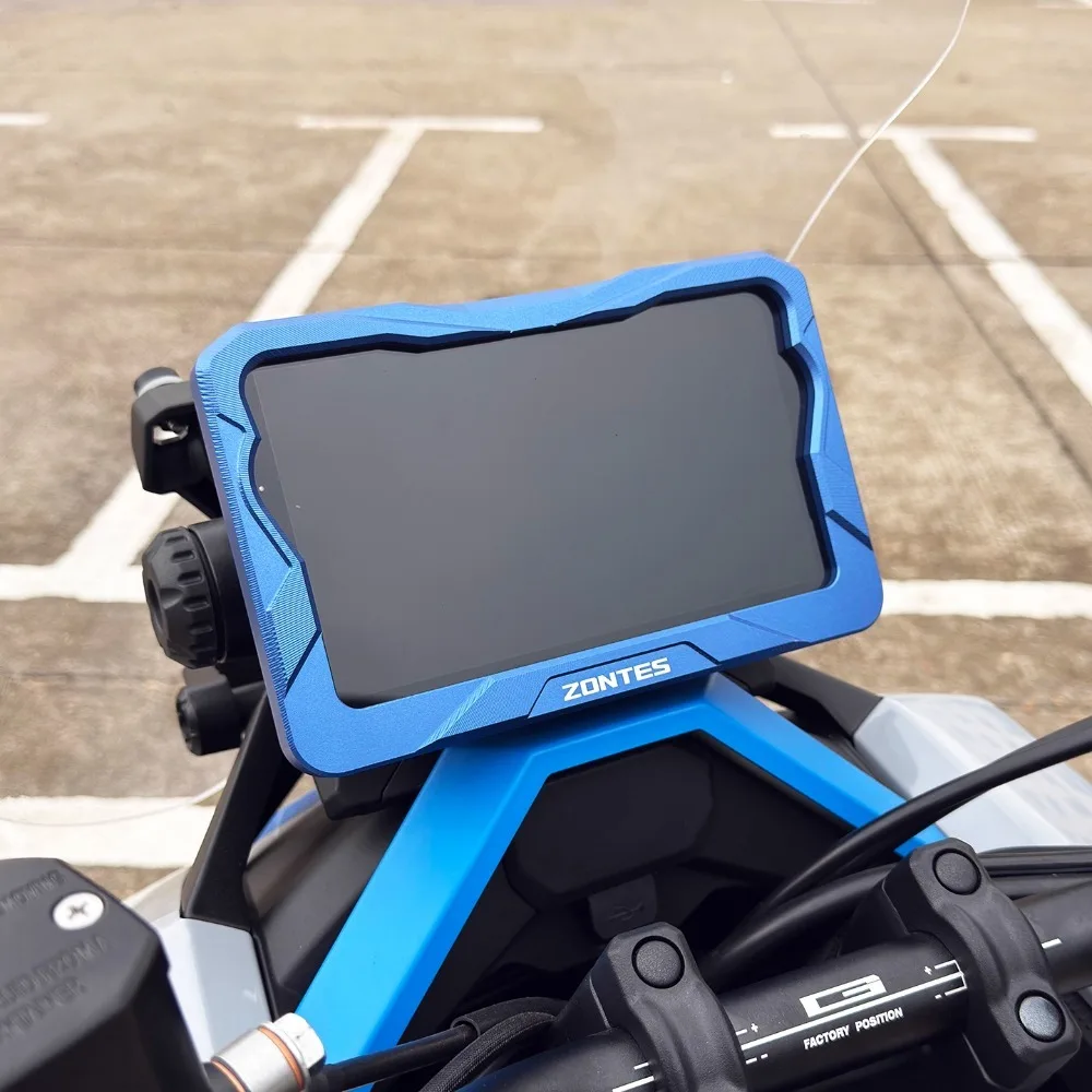 

Подходит для модифицированного экрана дисплея ZONTES 368G, декоративной рамки для инструментов, защитной рамки, декоративной оболочки из алюминиевого сплава.