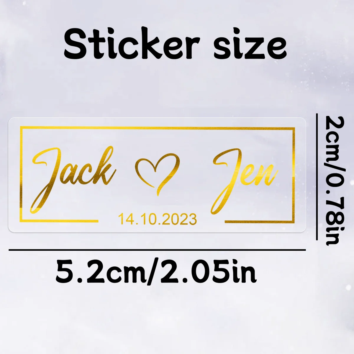30-240pcs Custom Gold Stamping - Personalised Candle Label ulasan dan harga