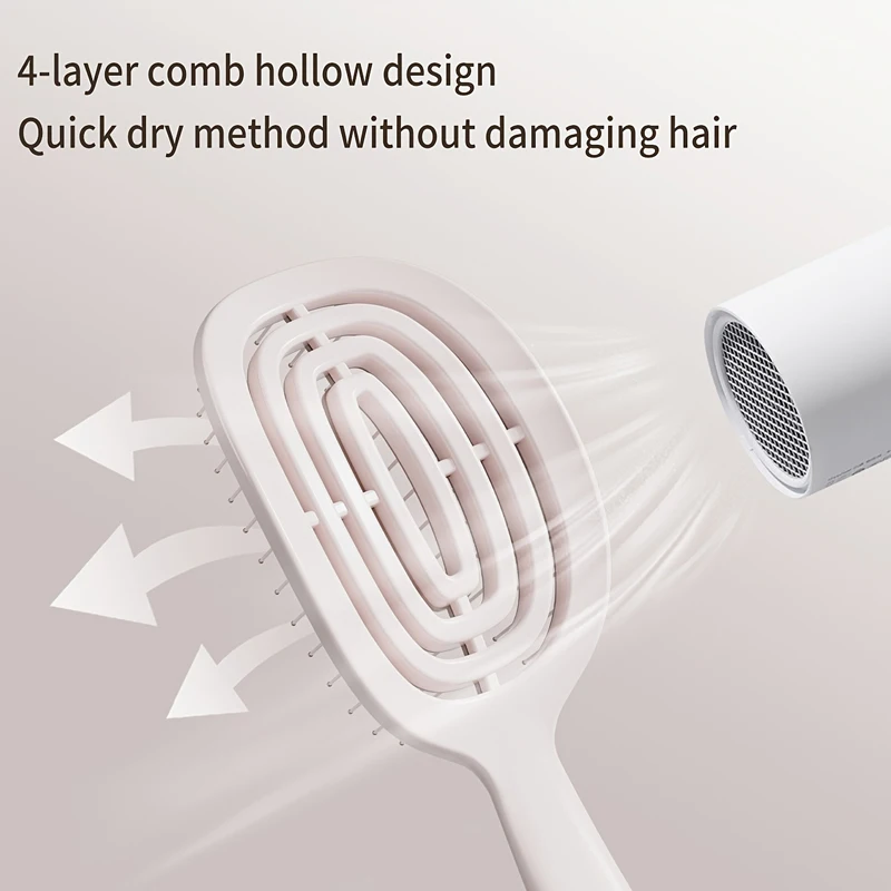 New Massage Combs Salon Wet Hair Brush Women's Hairdressing Styling Hairdressing Tools Anti Static Exfoliating Combs