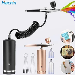 Airbrush with Compressor Airbrush Painting Mini Spray Gun for Paint Electric Painting Gun Airbrush Compressor Paint Spray Gun